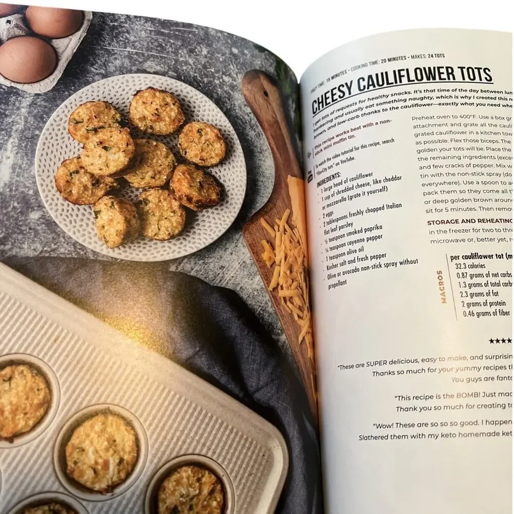 Keto Meal Prep by FlavCity : 125+ Low Carb Recipes That Actually Taste Good BOOK